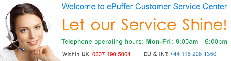ePuffer UK & EU Customer Service